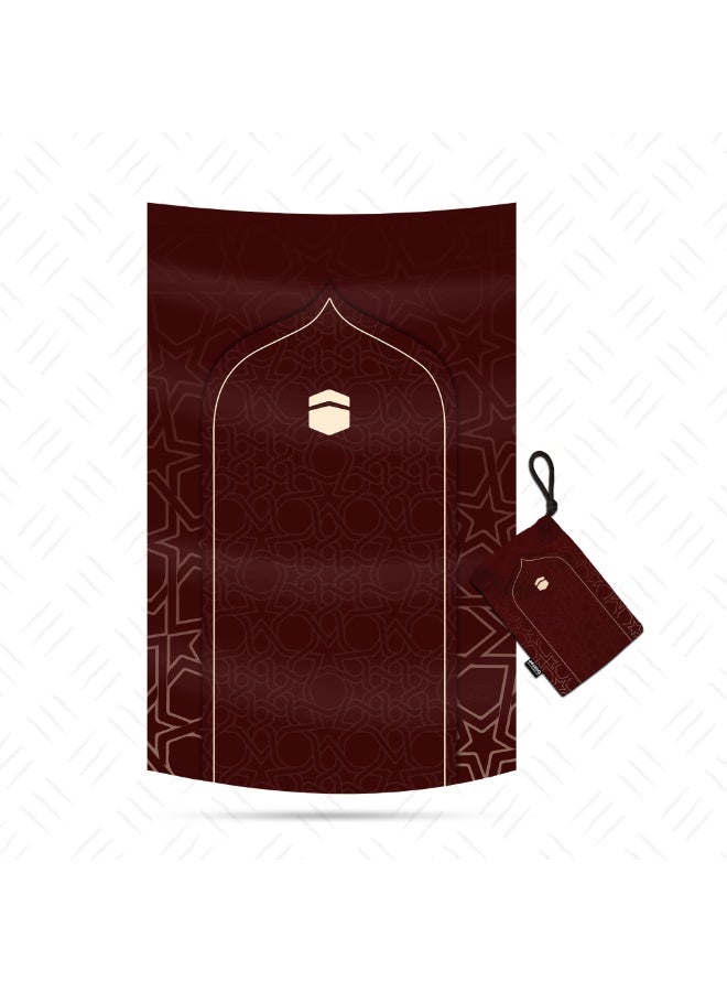 Dezllia Pocket Prayer Mat - Lightweight for Daily Use - High Quality Waterproof Material - Your Perfect Travel & Work Companion - PPM/03 - Image 1